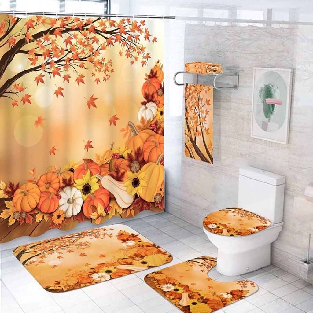 Create an Inviting Atmosphere with Elegant Thanksgiving Bathroom Sets