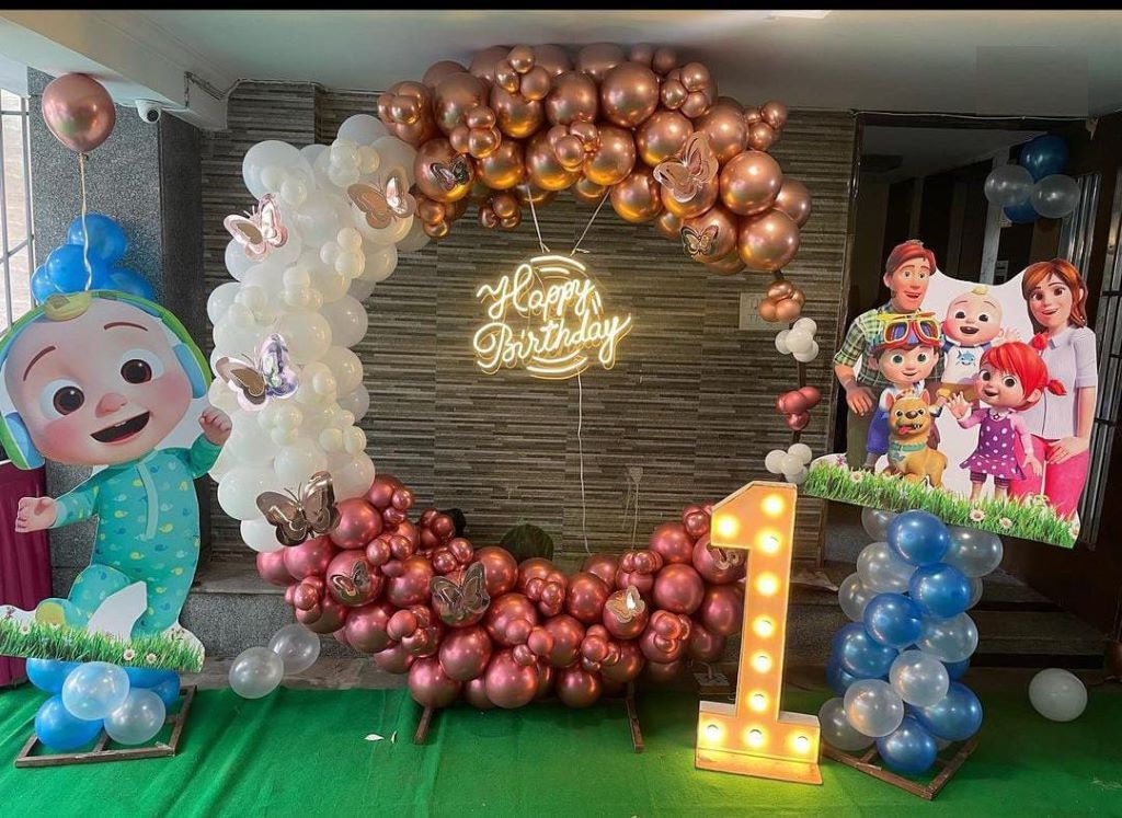 How to Decorate Backdrop Stand DIY for Birthday Party