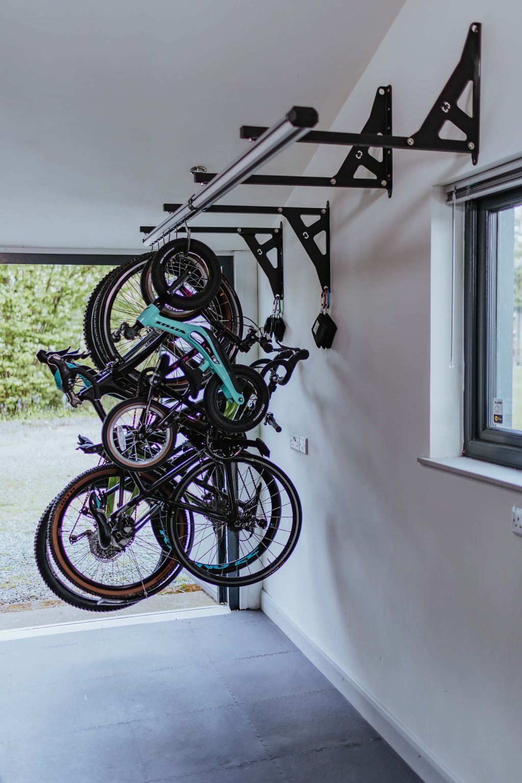 Benefits of Wall Mounted Bike Racks