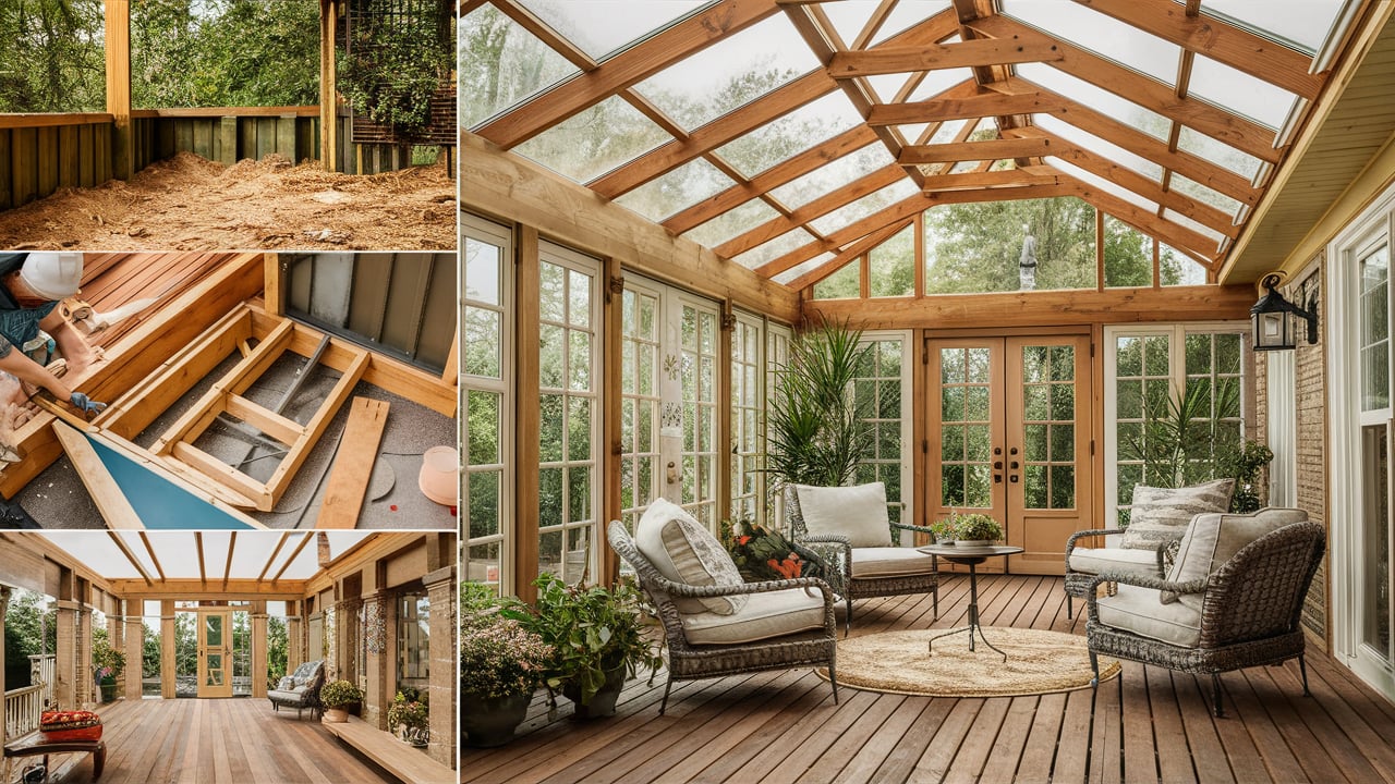 Step-by-Step Guide on How to Build a Sunroom on a Deck