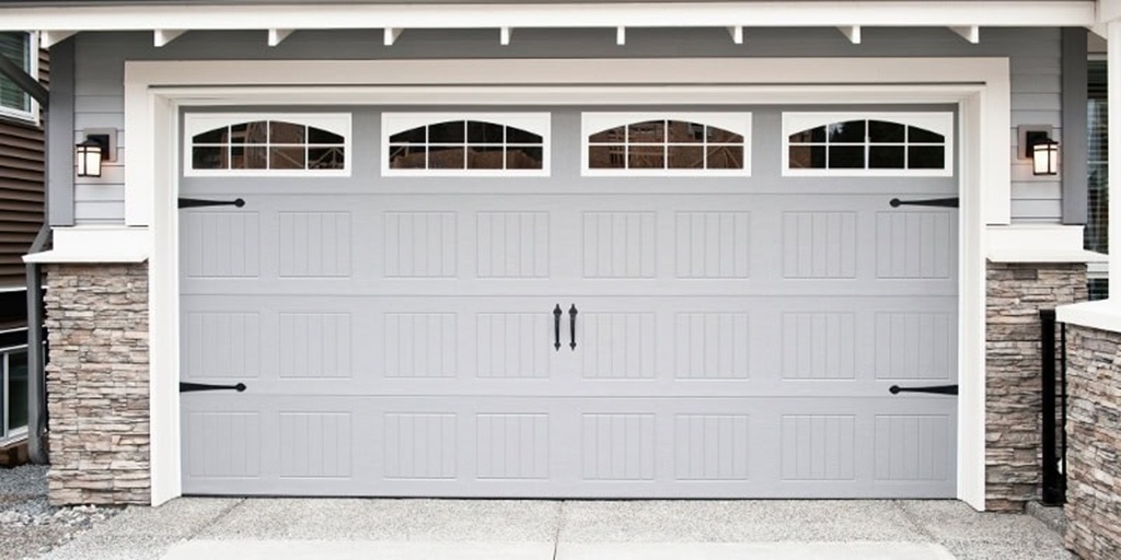 What is a standard garage door