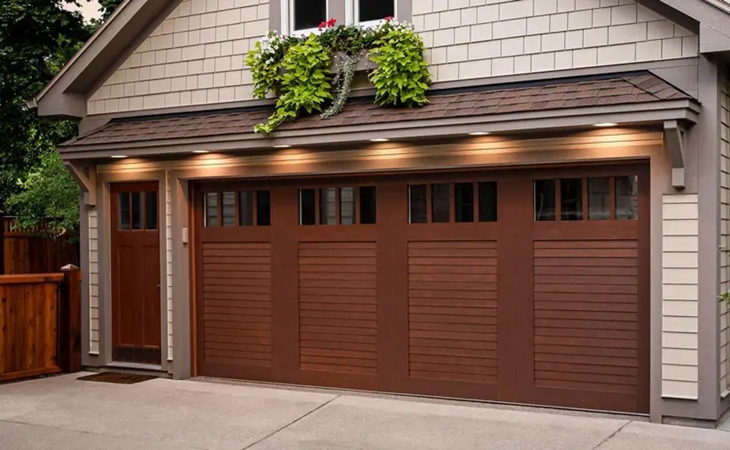 What is the purpose of a garage door