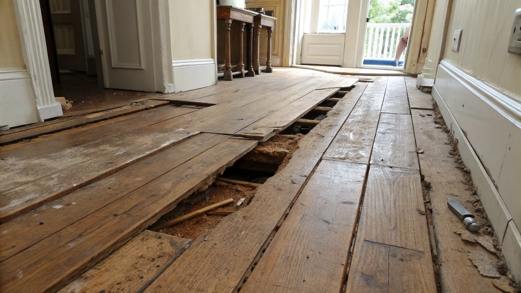 How to Fix Uneven Floors in an Old House