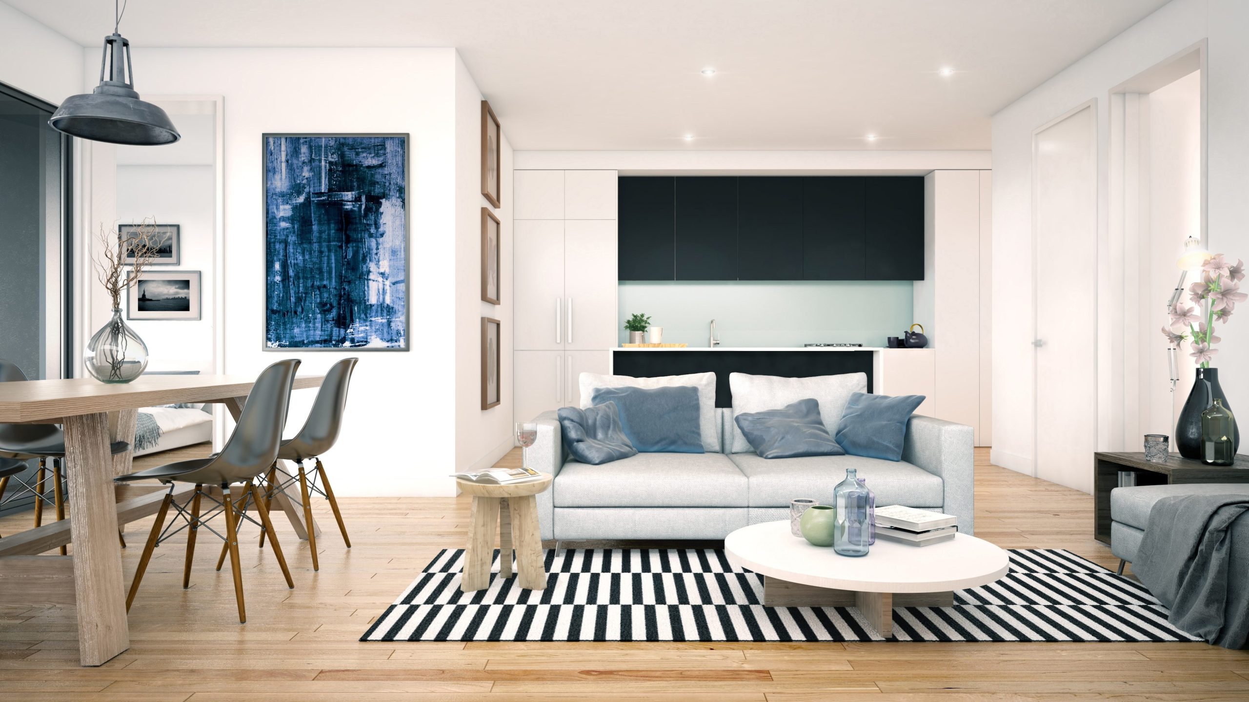 What’s the average size of a one-bedroom apartment