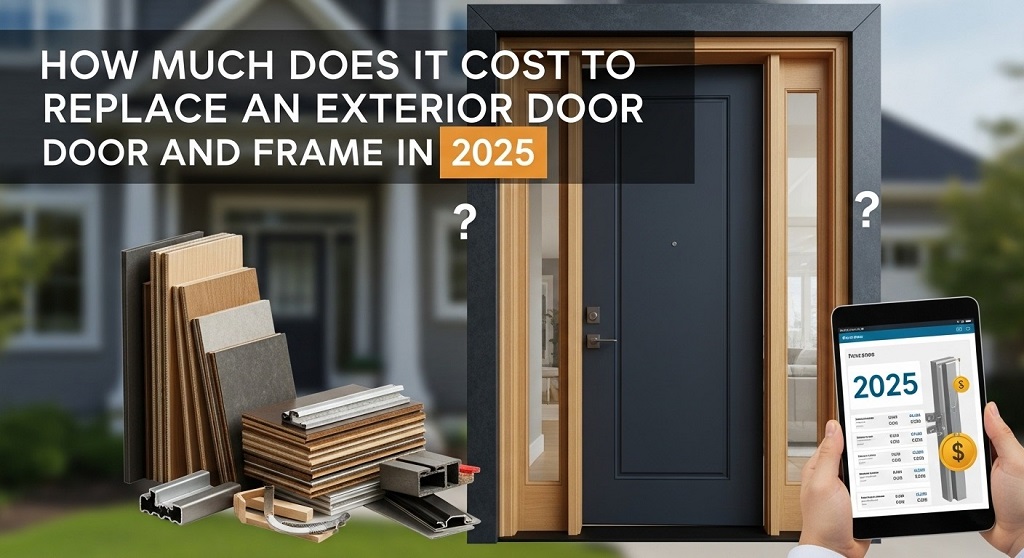 How Much Does It Cost to Replace an Exterior Door and Frame in 2025?